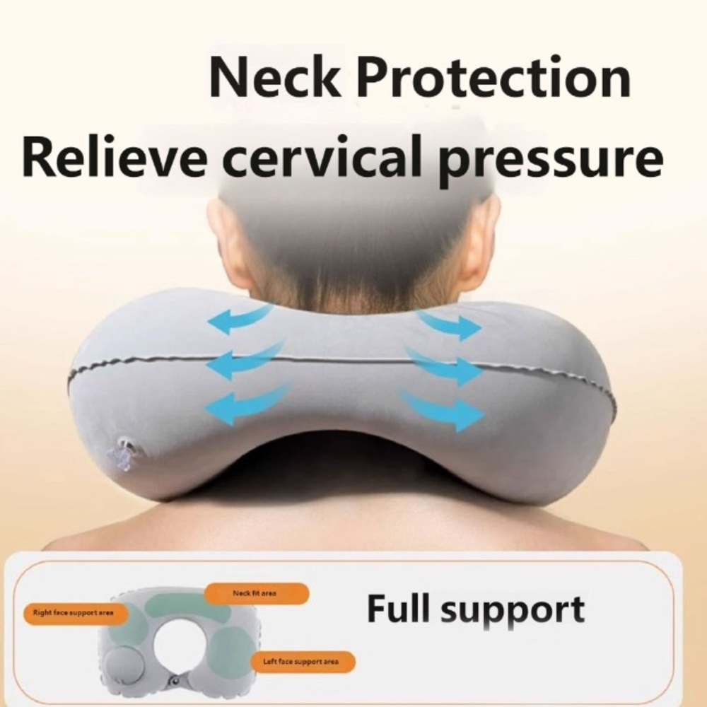 Portable Inflatable Neck Pillow - CHOOSE 1 - Picture 13 of 14